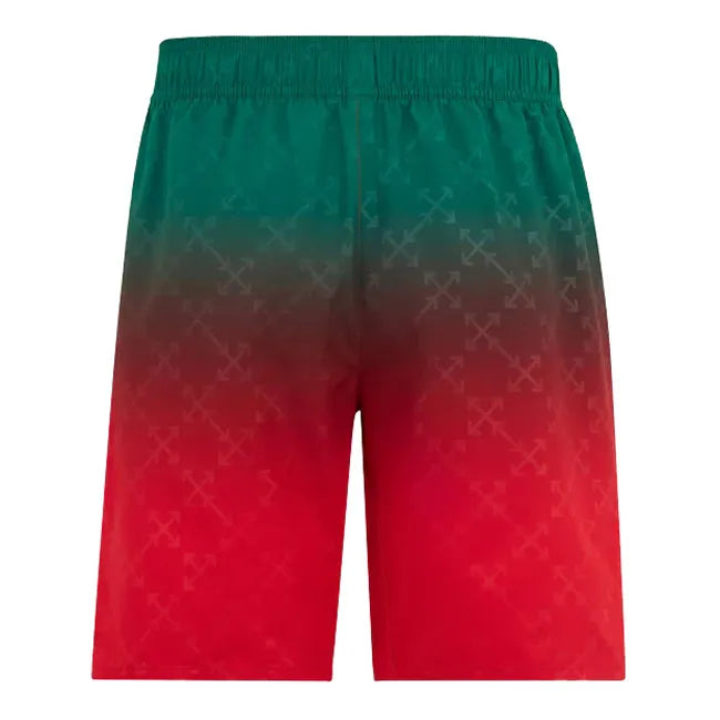 AC Milan X OFF White Shorts 2024/25 Vermelho