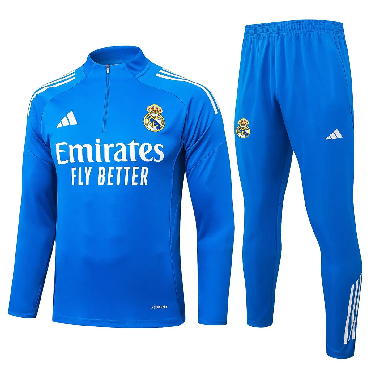 Agasalho Real Madrid 2025/26 Azul - Com Fecho