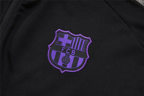 Agasalho Barcelona 2025/26 Preto - Com Ziper