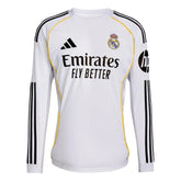 Camisa Real Madrid 2025/26 I Home - Manga Longa