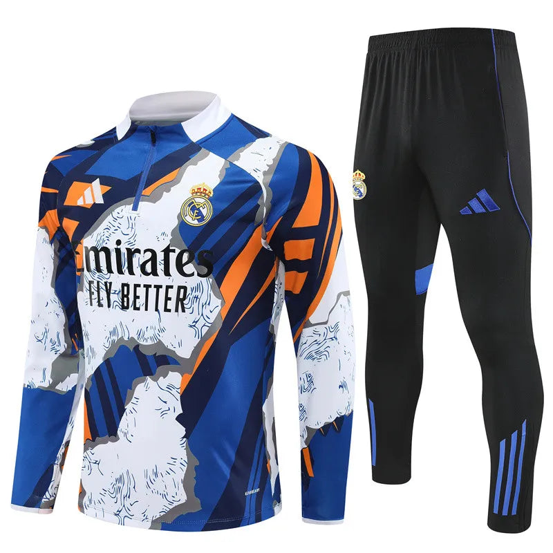 Agasalho  Real Madrid 2025/26 Azul II - Com Fecho