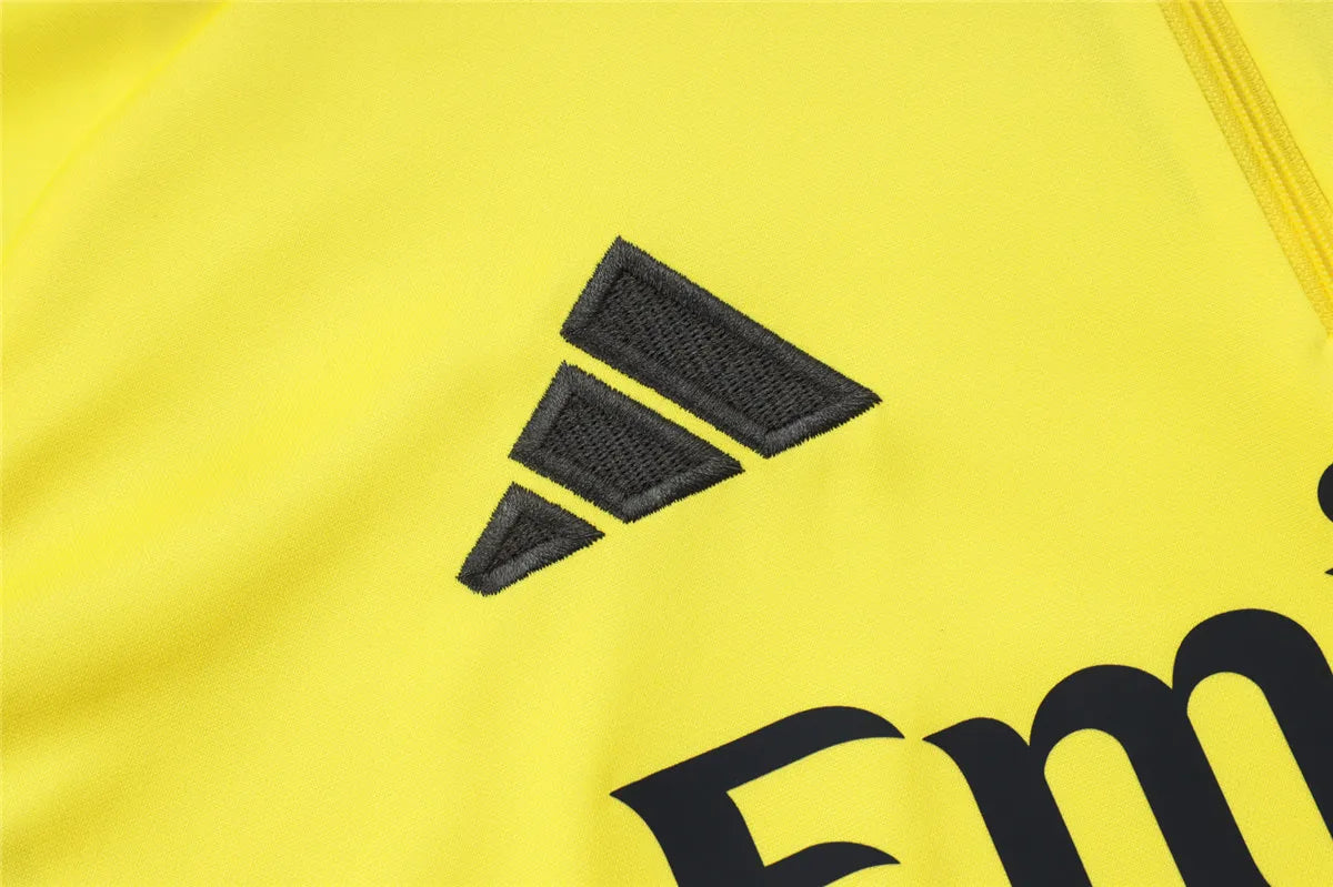 Agasalho Real Madrid 2025/26 Amarelo - Com Fecho