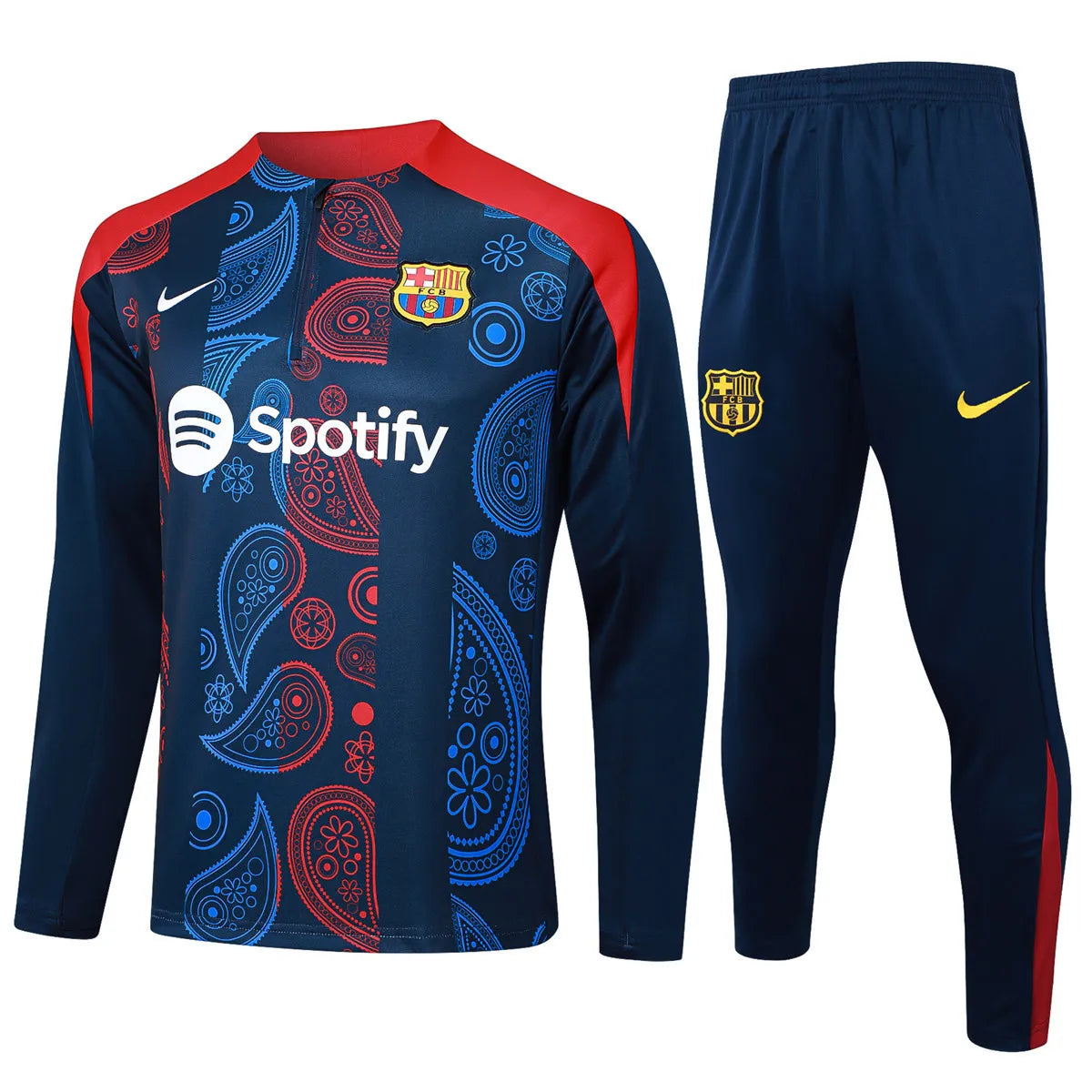 Agasalho Barcelona 2024/25 Royal - Com Fecho
