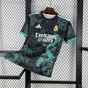 Camisa Real Madrid 2025/26 Green Dragon- Edição Especial