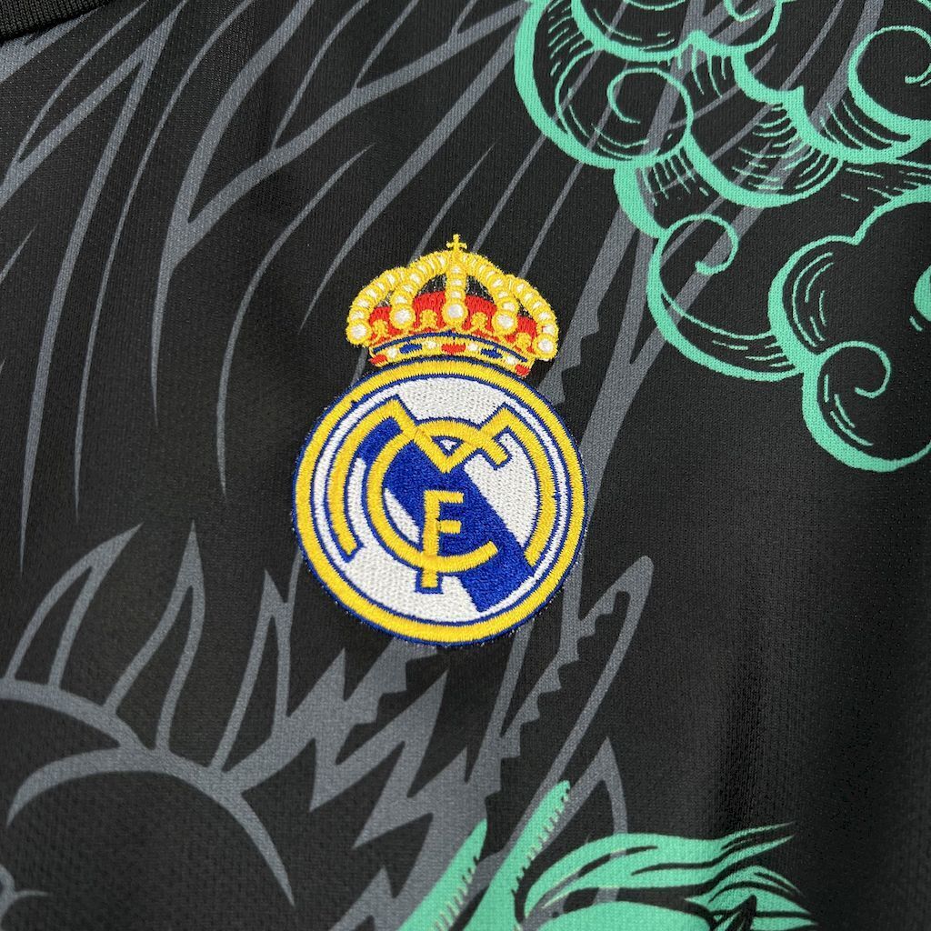 Camisa Real Madrid 2025/26 Green Dragon- Edição Especial