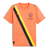 Camisa Manchester City 2025/26 Edição KidSuper Laranja - Versão Torcedor