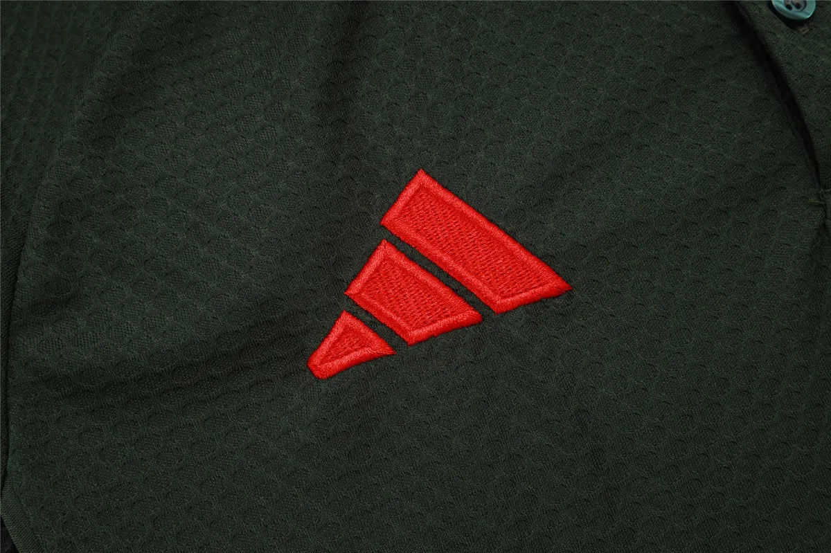 Camisa Bayern de Munique 2025/26 Edição Polo Verde Escuro