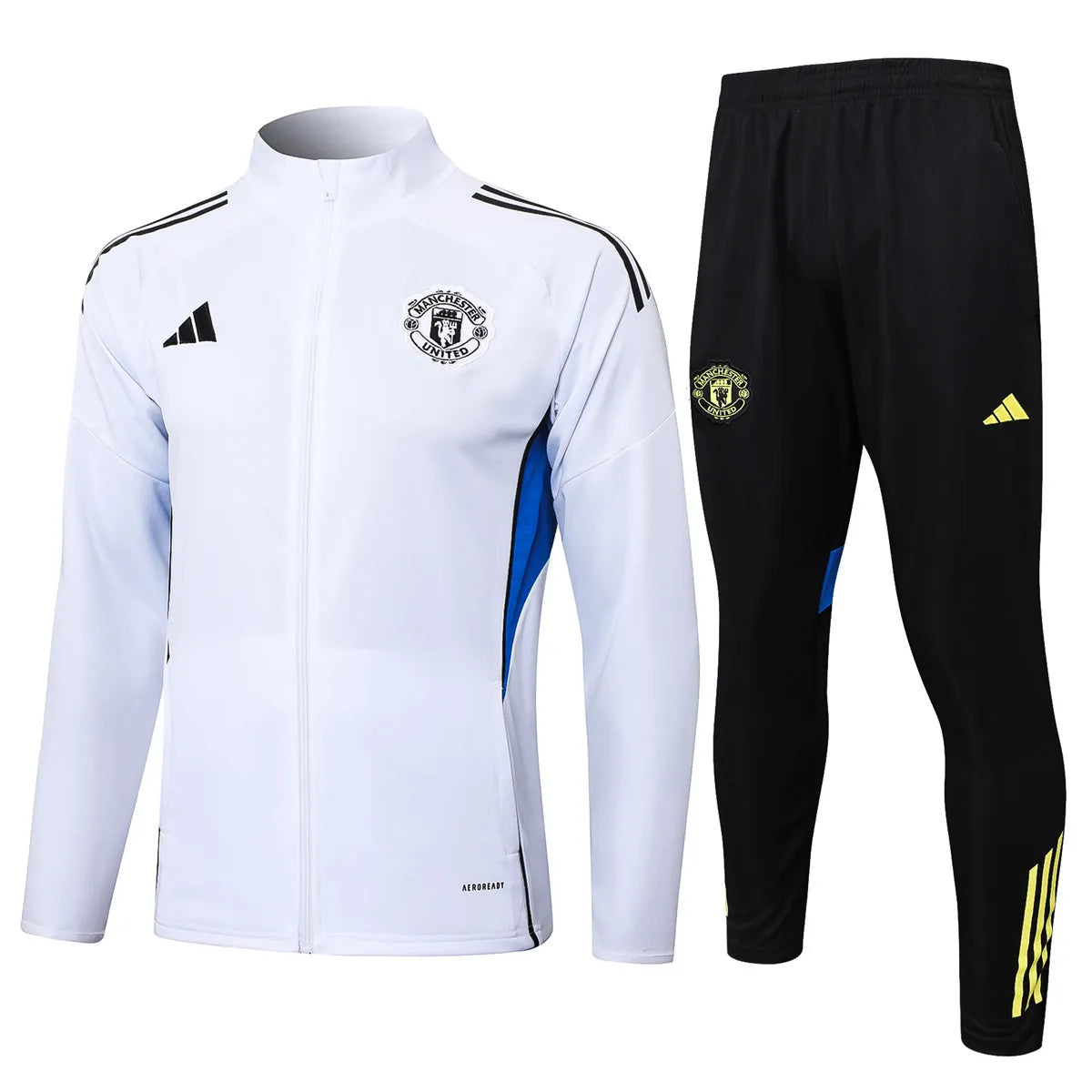 Agasalho Manchester United 2025/26 Branco - Com Ziper