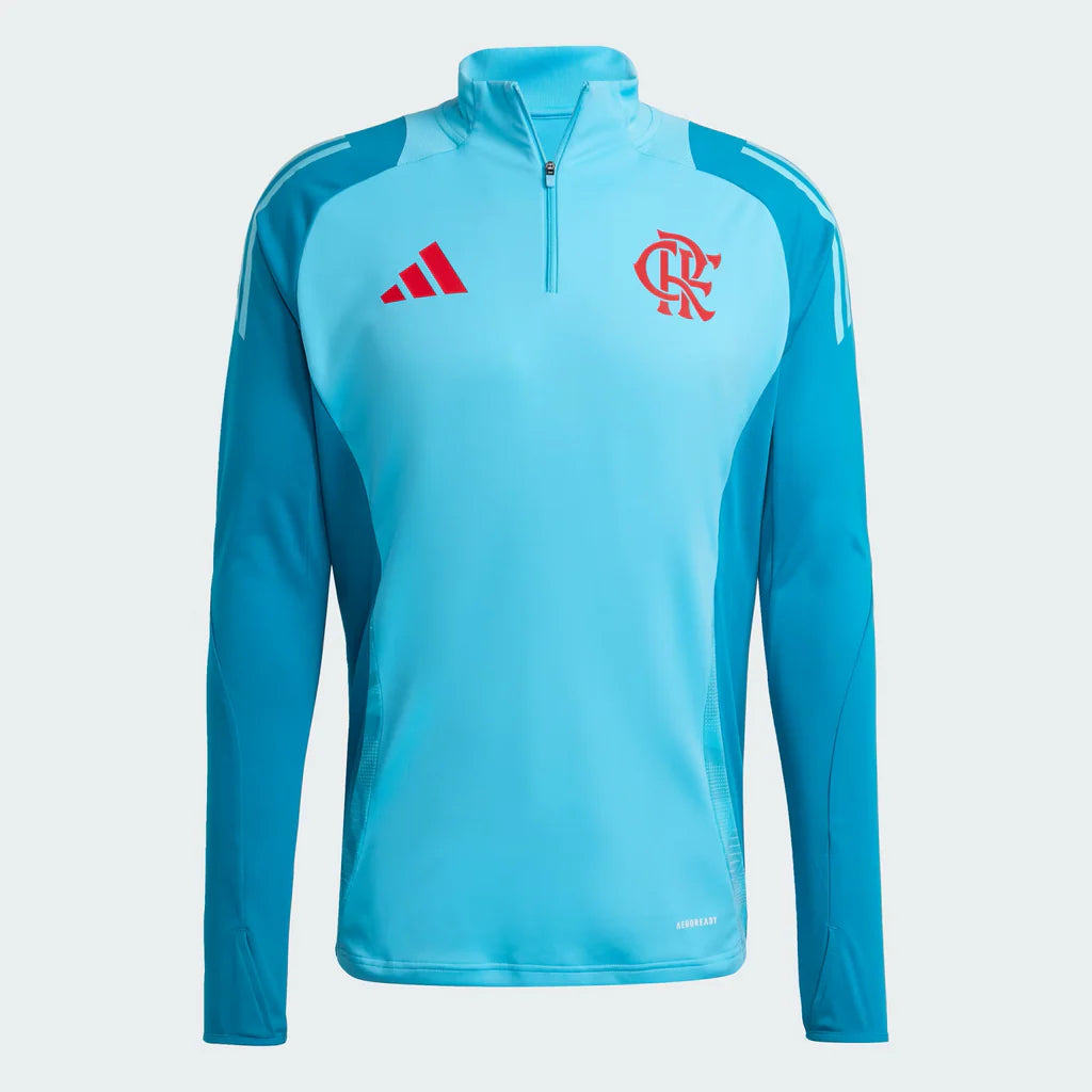 Jaqueta Treino Flamengo Azul Claro 2025/26