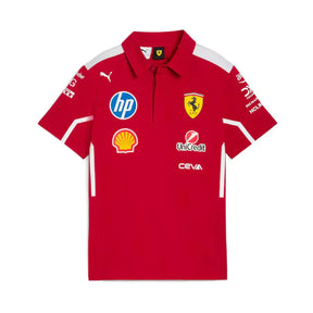 Scuderia Ferrari 2025 F1 Team Polo Formula 1 F1
