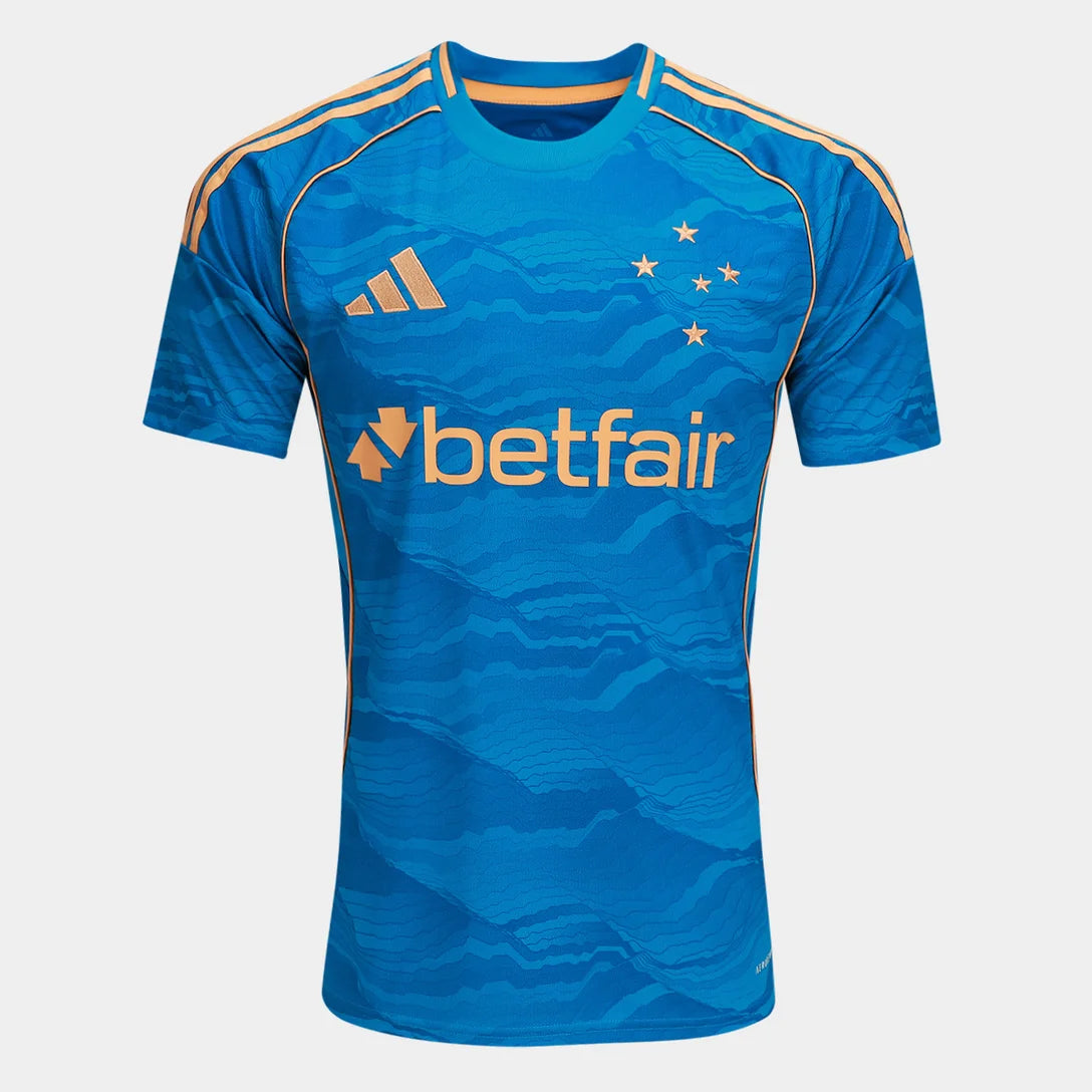 Combo Cruzeiro Home+Away+Third 2025/26  - Versão Torcedor
