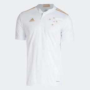 Camisa Cruzeiro 2021/22 II Away - Branco+Dourado