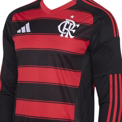 Camisa Flamengo 25/26 I Home Manga Longa - Versão Torcedor