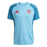 Camisa Flamengo Treino Azul Claro 2025/26