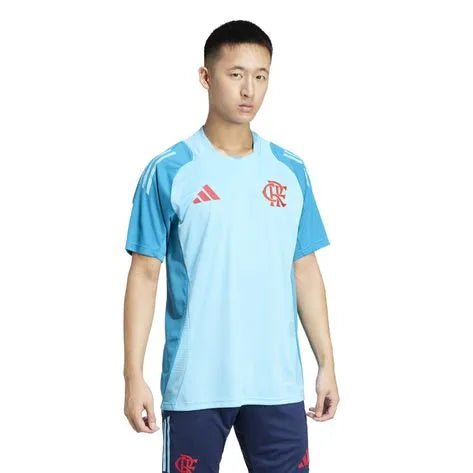 Camisa Flamengo Treino Azul Claro 2025/26