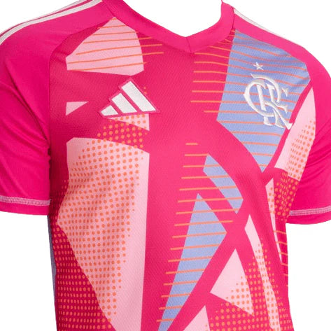 Camisa Flamengo Goleiro Rosa 2025/26