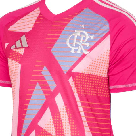 Camisa Flamengo Goleiro Rosa 2025/26