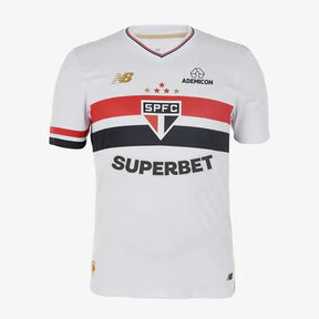 Combo São Paulo Home+Away+Third 2025/26 Com Patrocinios - Versão Torcedor