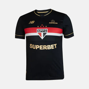 Combo São Paulo Home+Away+Third 2025/26 Com Patrocinios - Versão Torcedor