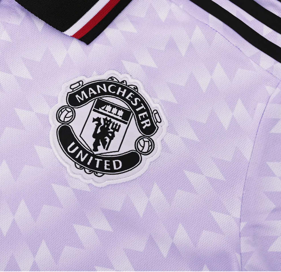 Camisa Manchester United 2025/26  Branco - Edição Polo