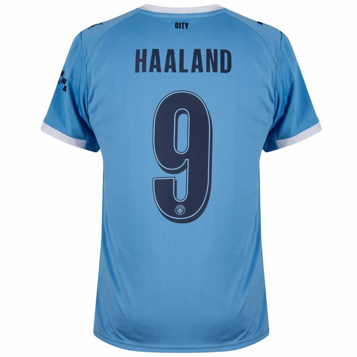 Camisa Manchester City 25/26 I Home HAALAND #9 - Versão Torcedor