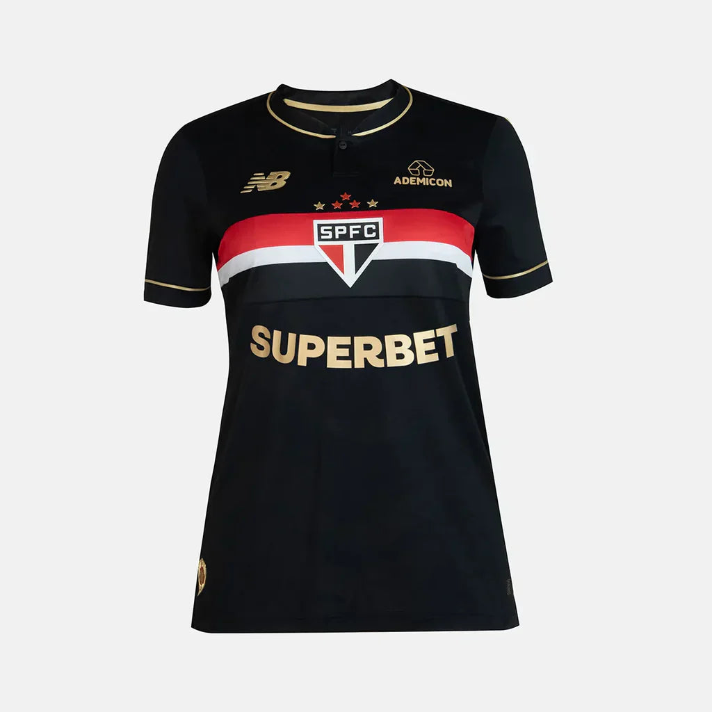 Camisa São Paulo 2025/26 III Third - Feminina