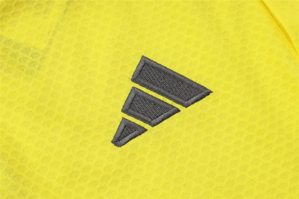 Camisa Real Madrid 2025/26 Edição Polo - Amarelo - Versão Torcedor