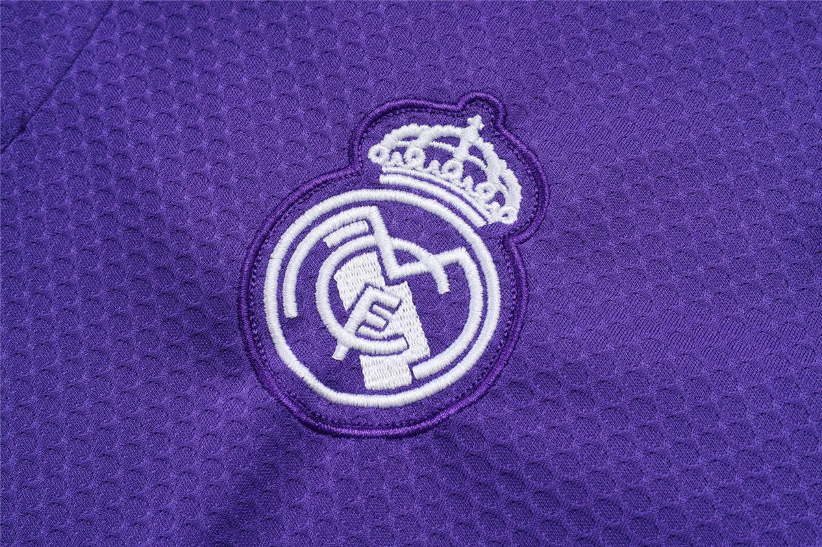 Camisa Real Madrid 2025/26 Edição Polo - Roxo - Versão Torcedor