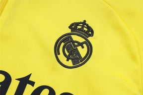 Agasalho Real Madrid 2025/26 Amarelo - Com Fecho