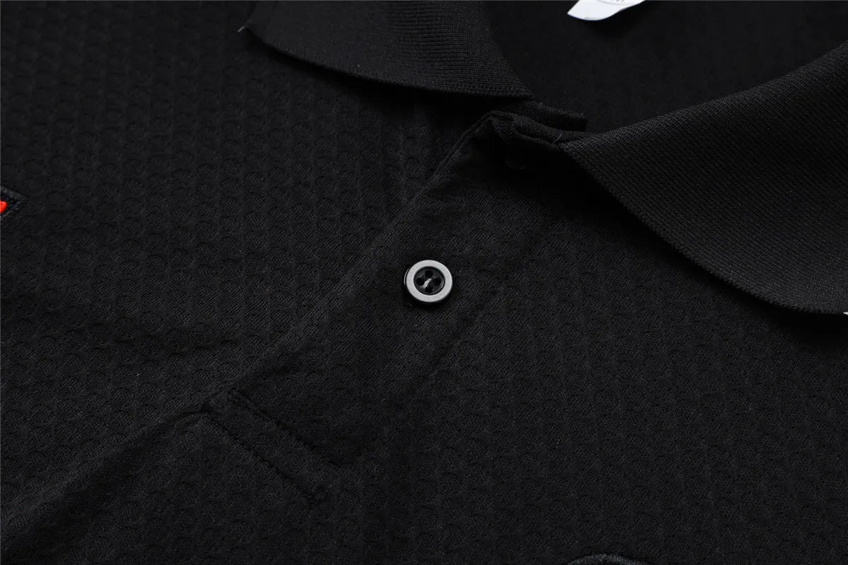 Camisa Manchester United 2025/26  Preto II - Edição Polo