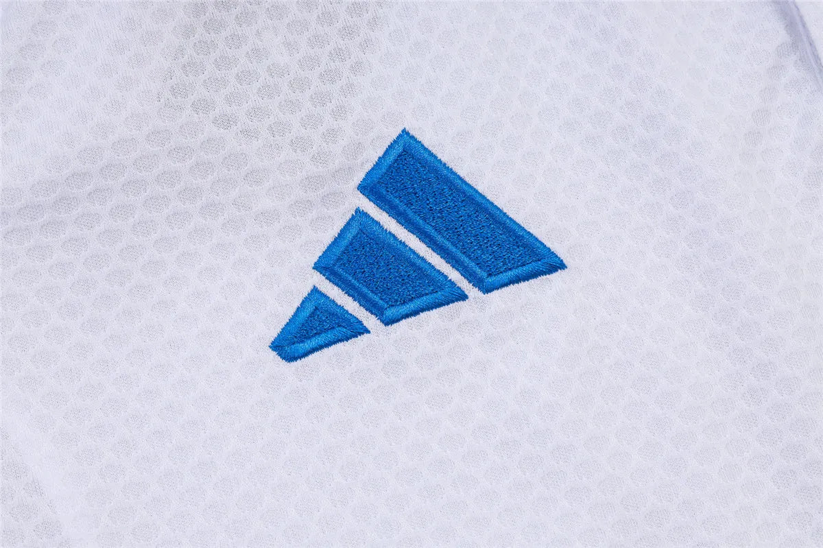 Camisa Real Madrid 2025/26 Edição Polo - Branco - Versão Torcedor
