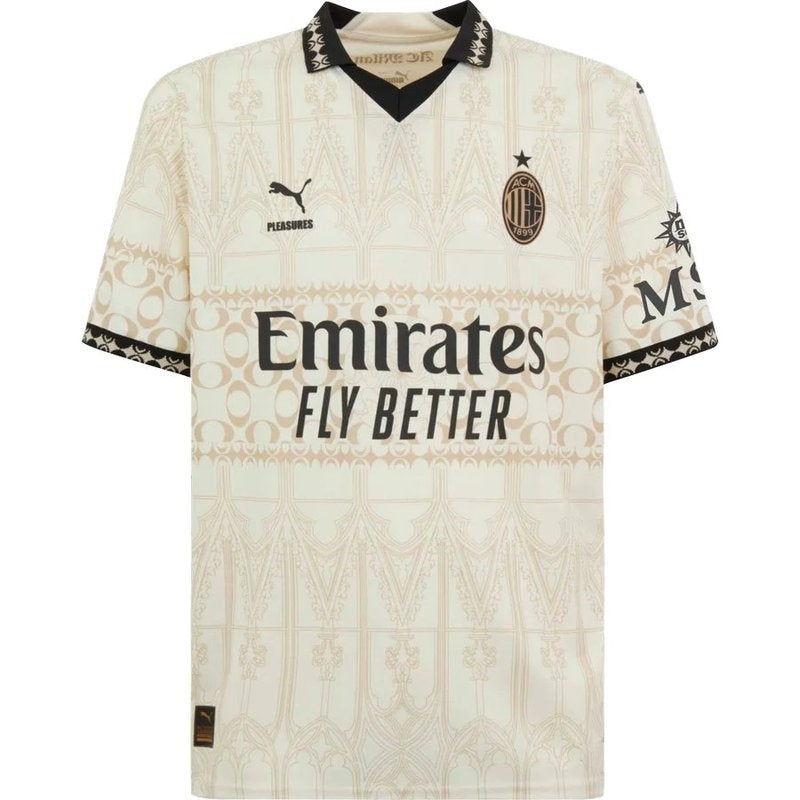 Camisa AC Milan 23/24 Pleasures - Versão Torcedor