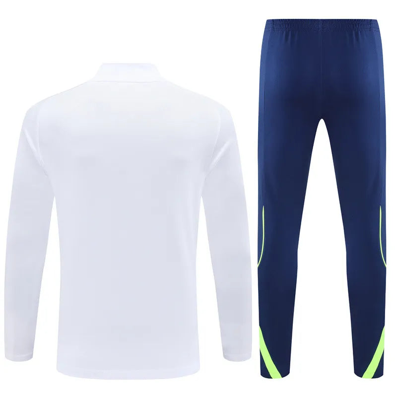 Agasalho Real Madrid 2025/26 Branco II - Com Fecho