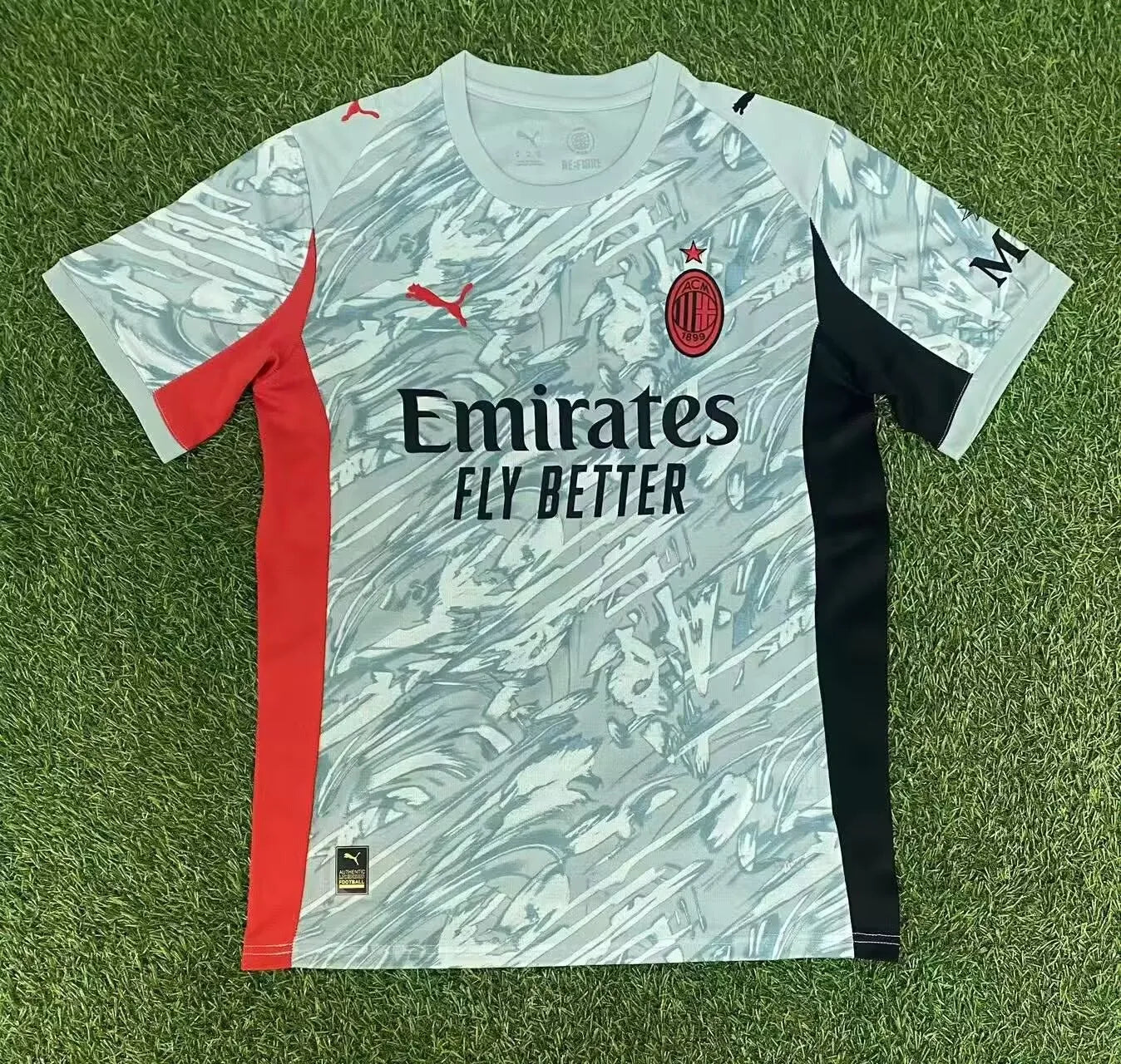 Camisa AC Milan 2025/26 Goleiro - Verde - Versão Torcedor