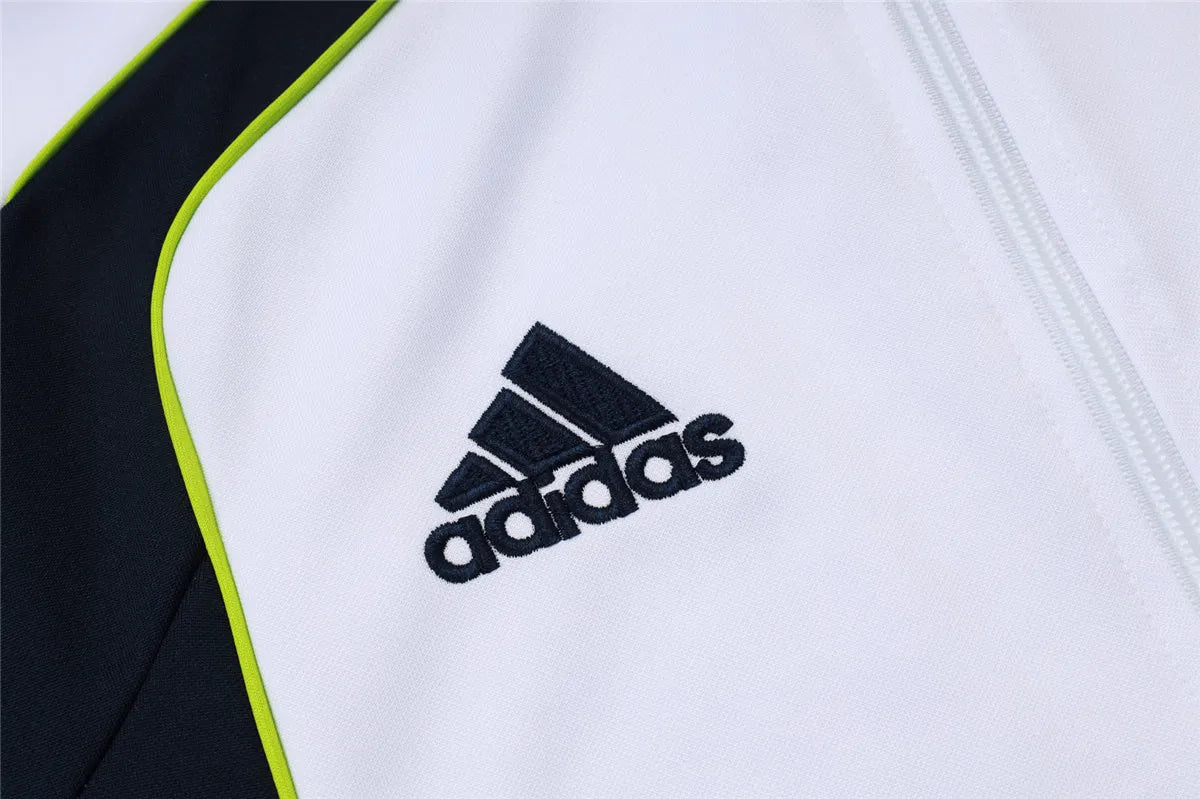 Agasalho Real Madrid 2025/26 Branco III - Com Ziper