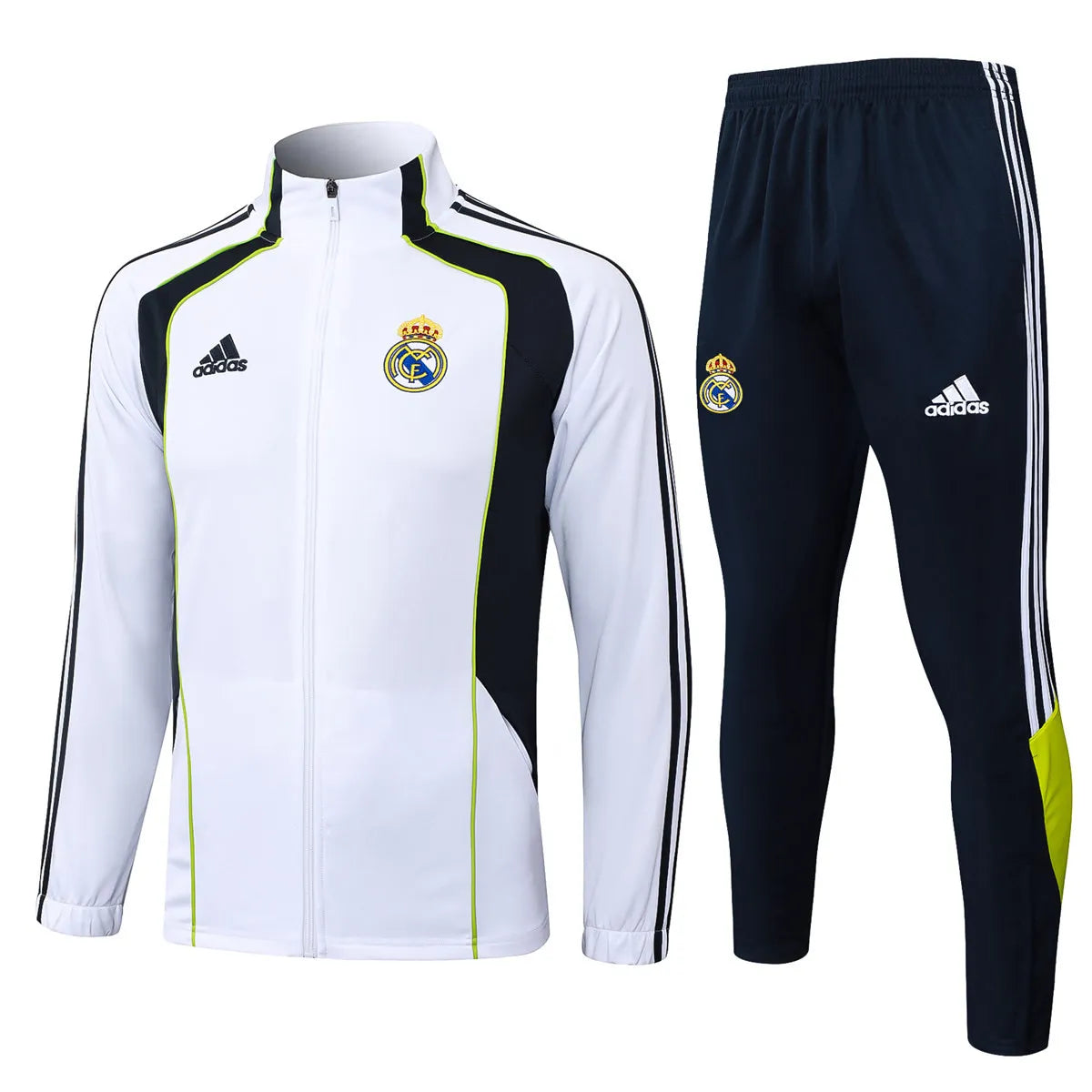 Agasalho Real Madrid 2025/26 Branco III - Com Ziper