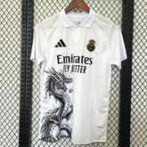 Camisa Real Madrid 2025/26 White Dragon - Edição Especial