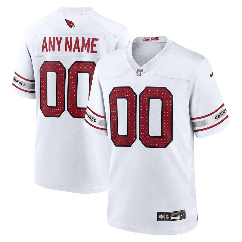 Arizona Cardinals - Custom NFL Game Jersey - Branco
