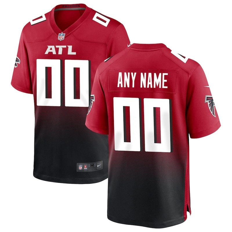 Atlanta Falcons - Alternate Custom NFL Game Jersey - Vermelho