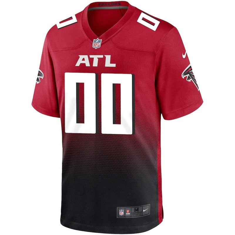 Atlanta Falcons - Alternate Custom NFL Game Jersey - Vermelho