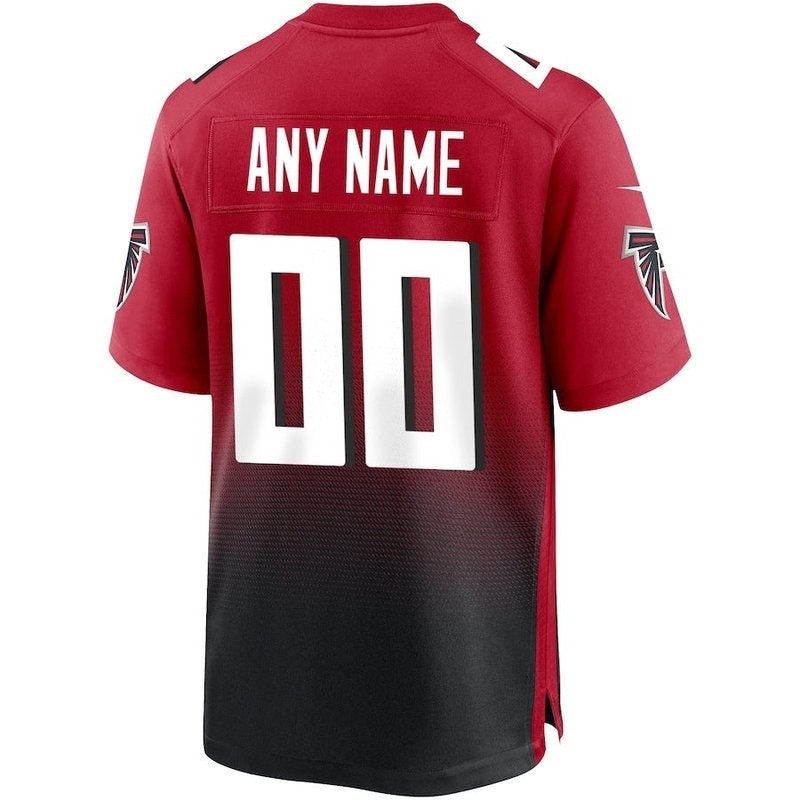 Atlanta Falcons - Alternate Custom NFL Game Jersey - Vermelho