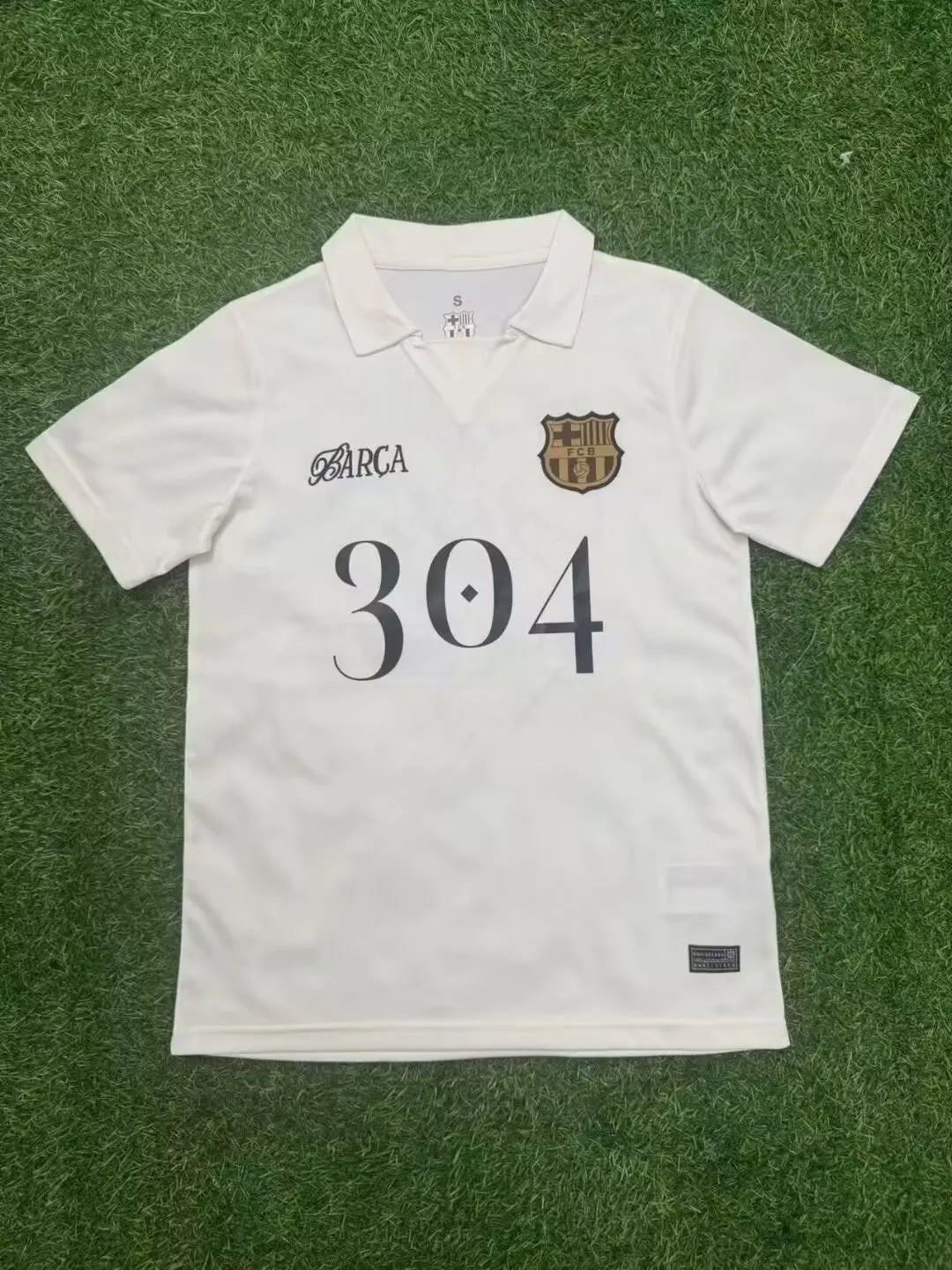 Camisa Barcelona 2025/26 Edição Especial Branca