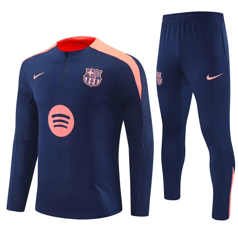 Agasalho Barcelona 2024/25 Marinho - Com Fecho