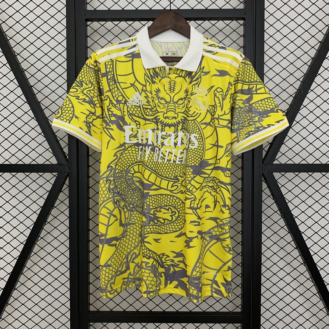 Camisa Real Madrid 2025/26 Yellow Dragon - Edição Especial