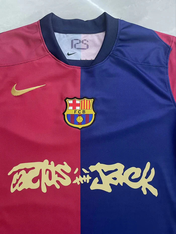 Camisa Barcelona X Travis Scott 24/25 I Home - Versão Torcedor