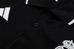Camisa Real Madrid 2025/26 Edição Polo - Preto - Versão Torcedor
