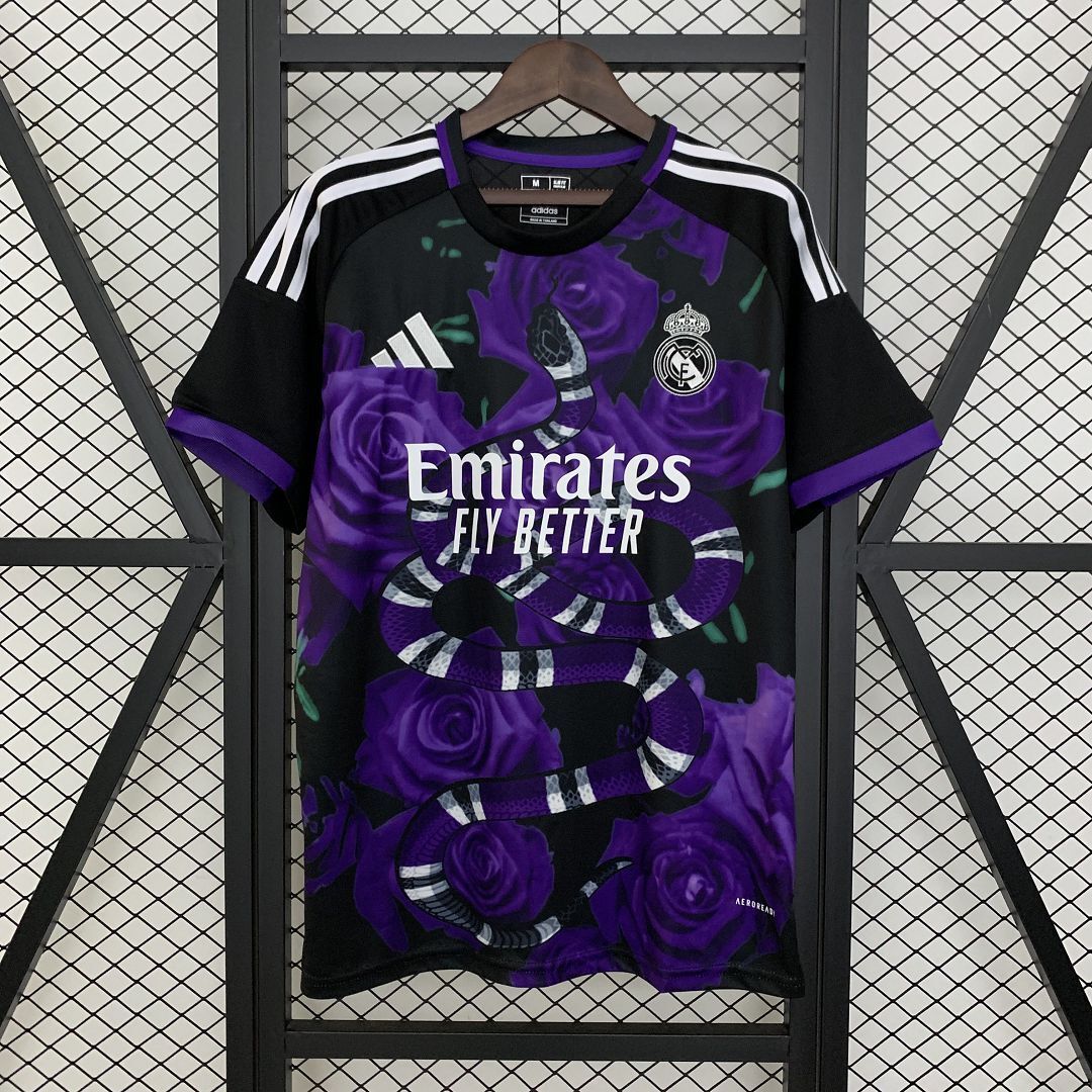 Camisa Real Madrid 2025/26 Purple Snake - Edição Especial