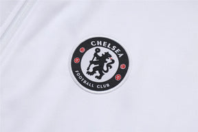 Agasalho Chelsea 2025/26 Branco - Com Ziper