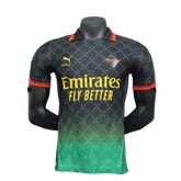 Camisa AC Milan 2024/25 Edição Comemorativa - Preto - Versão Jogador
