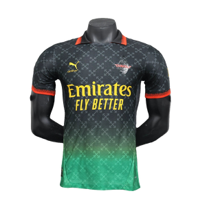 Camisa AC Milan 2024/25 Edição Comemorativa - Preto - Versão Jogador